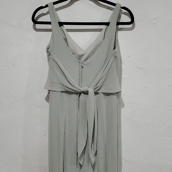 Dear Cleo Ivy Tie Back Dress with Side Slit in Mint Size 4 - Picture 8 of 15